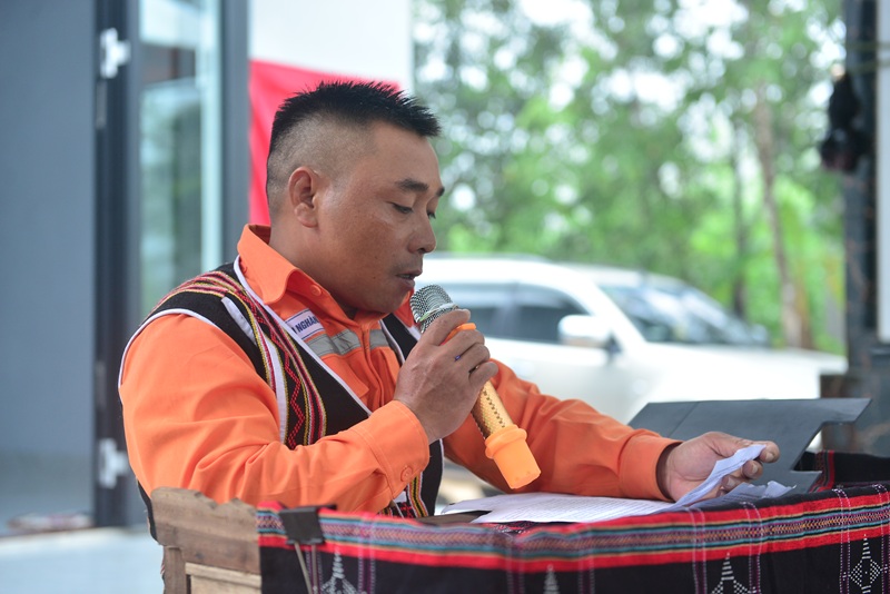 Anh Nguyễn Văn Ngành bày tỏ lời cảm ơn chân thành đến Tập đoàn Điện lực Việt Nam và các cấp Công đoàn đã hỗ trợ cho anh xây dựng được căn nhà mơ ước