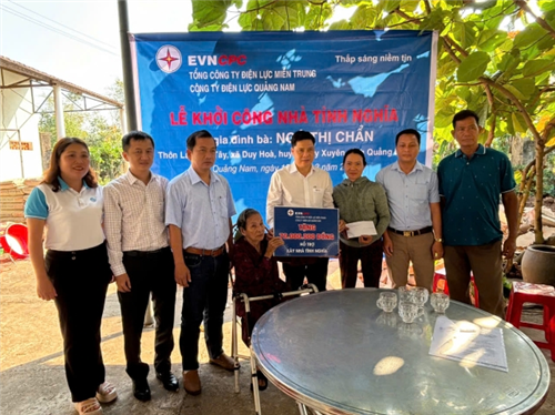 Khởi công xây dựng nhà tình nghĩa tại xã Duy Hòa