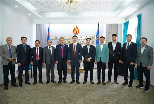 Công đoàn Điện lực Việt Nam thăm và làm việc tại Mông Cổ 