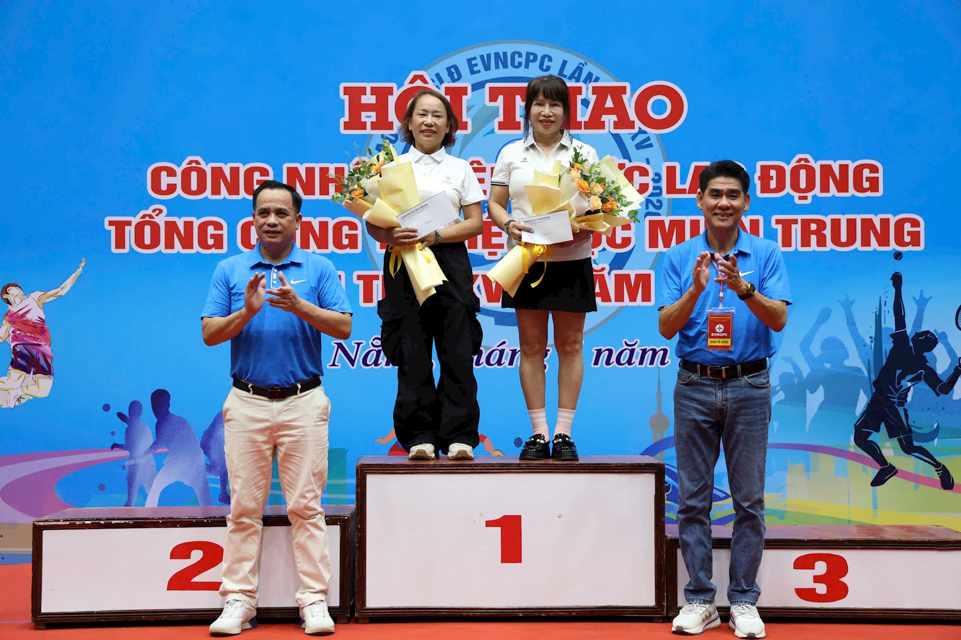 Hội thao CNVCLĐ EVNCPC lần thứ XV năm 2026 chính thức khép lại với 190 cúp được trao 10