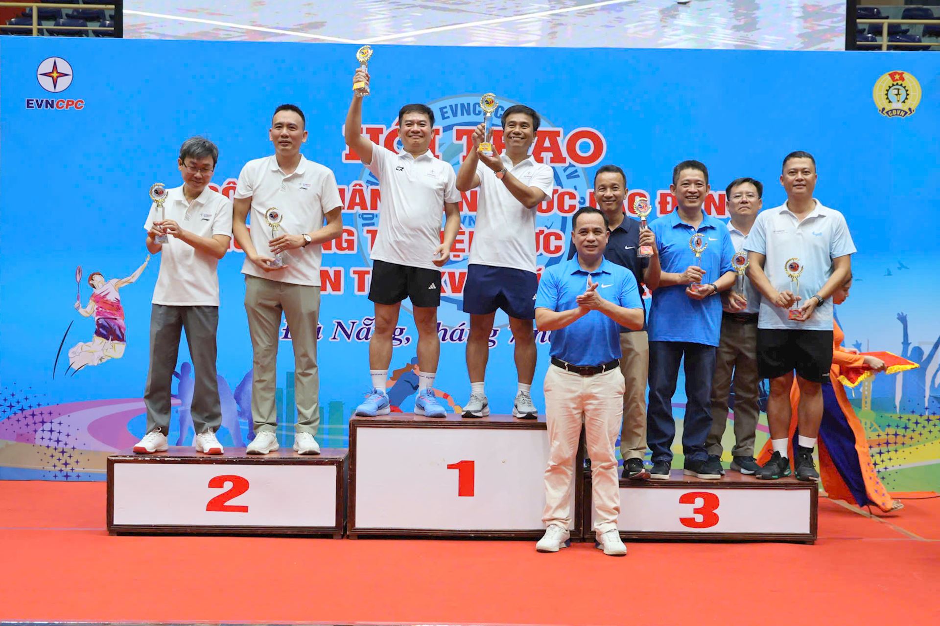 Hội thao CNVCLĐ EVNCPC lần thứ XV năm 2026 chính thức khép lại với 190 cúp được trao 4