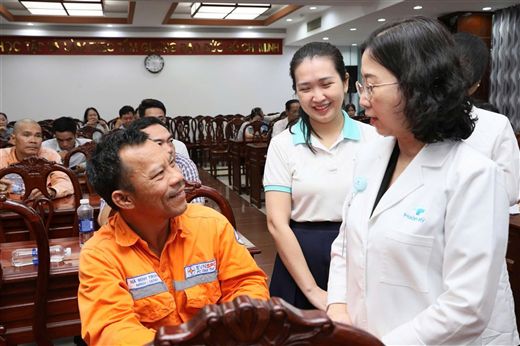 Chủ động chăm sóc sức khỏe, nền tảng để người lao động Công ty Điện lực thành phố Cần Thơ làm việc hiệu quả